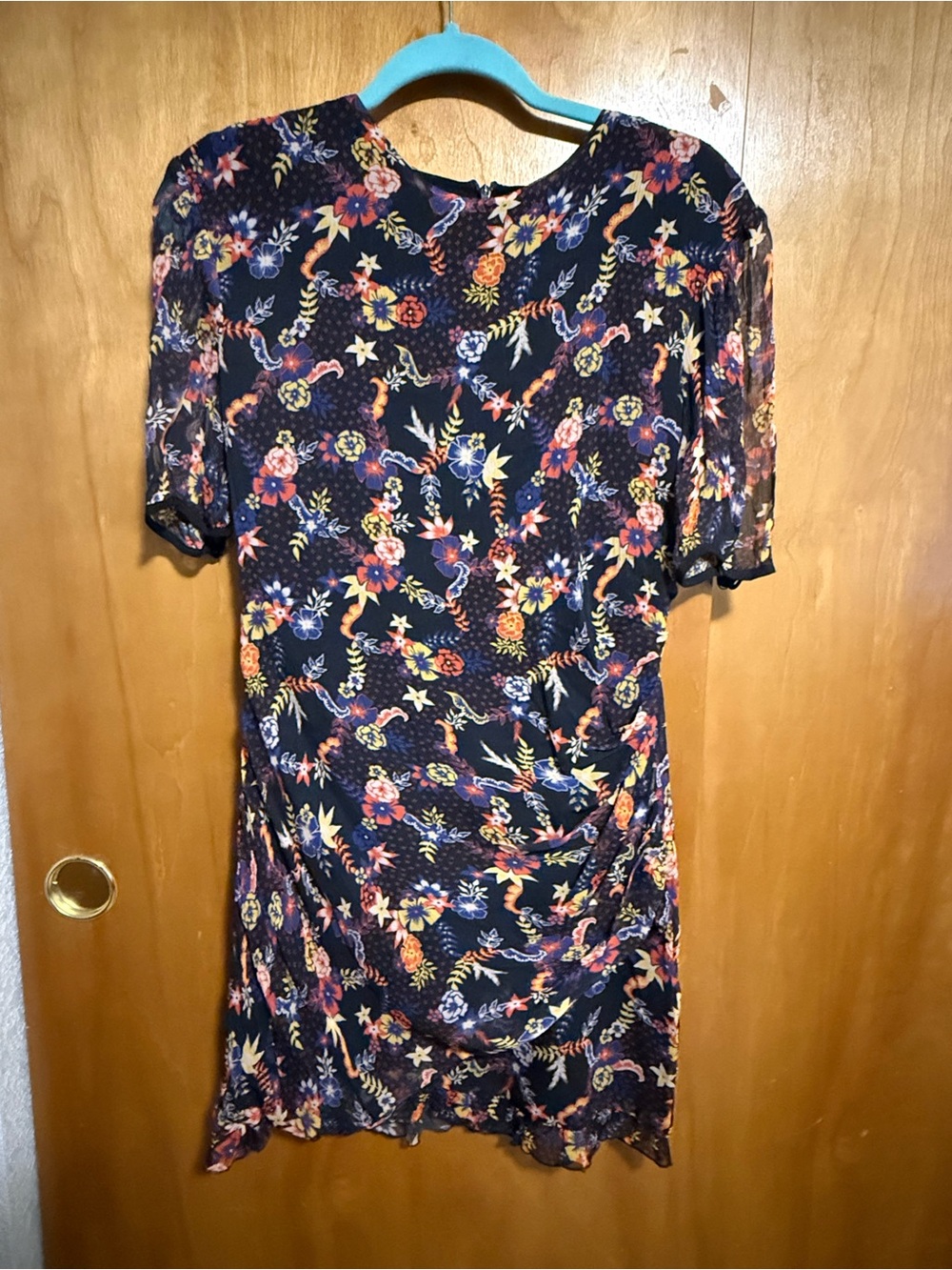 Stevie May Navy Floral Midi Dress